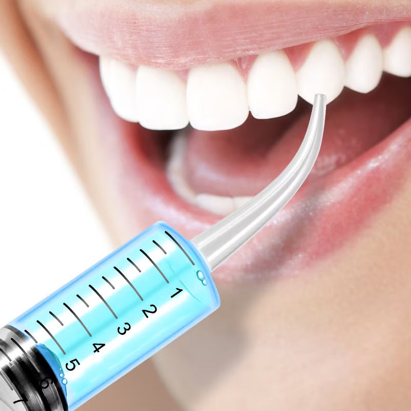 SYRINGE IRIGASI 12CC - Alat Pembersih Gigi Telinga Kuping Syringe 12cc Dental Endo Irigasi Irrigatio