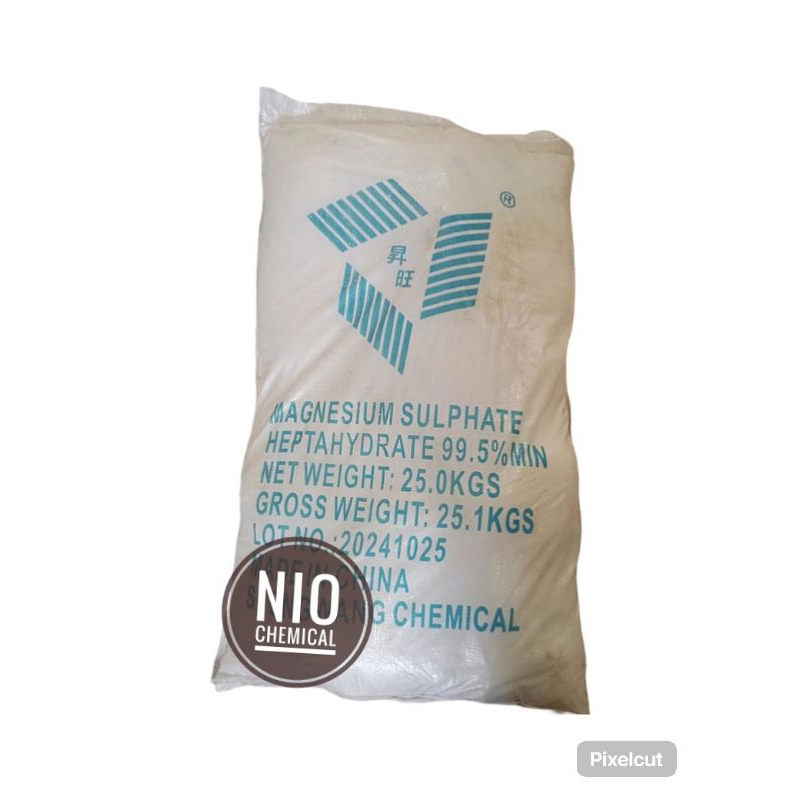 

Garam Inggris / Epsom Salt / Magnesium Sulfate / MgSO4 25 KG