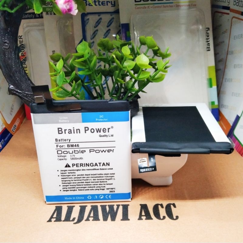 BATERAI BATRE XIAOMI XIOMI REDMI NOTE 3 / PRO BM46 BM-46 DOUBLE POWER