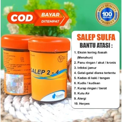 Salep 24 Nufarindo - Salep Gatal Kadas Kudis Kutu Air Original Berhologram 100%