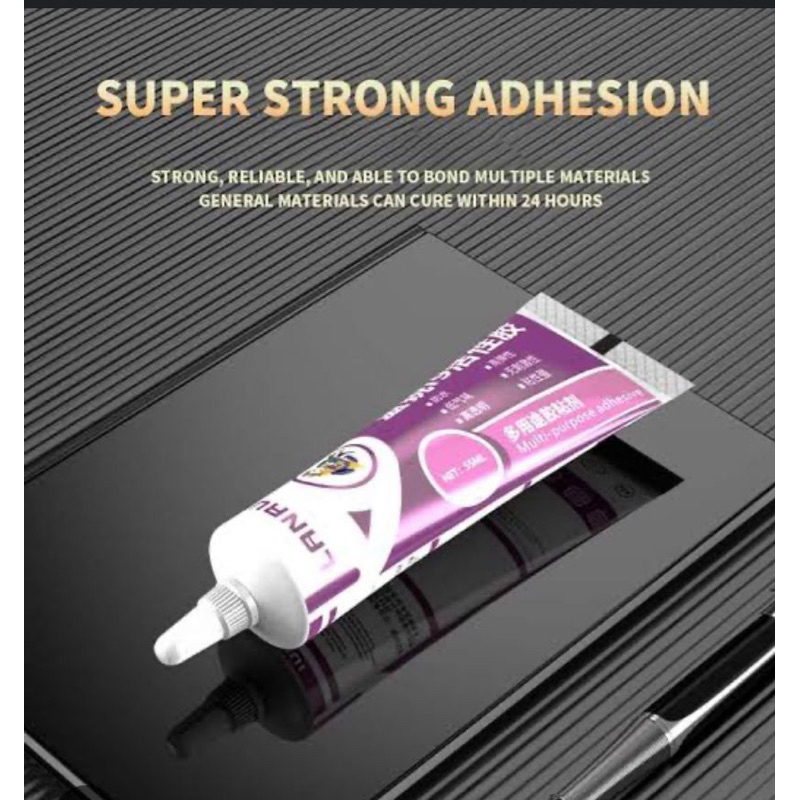 

LEM LCD SUPER STRONG LANRUI TRANSPARAN 55ML