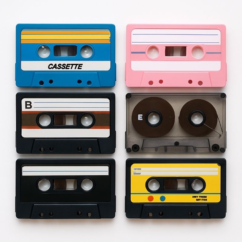 Kaset Pita Jadul / Kaset Hiasan Display / Radio