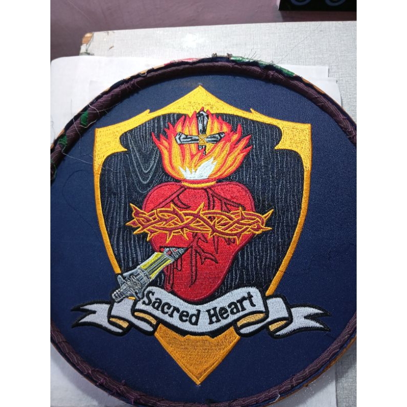 logo bordir custom emblem bordir custom ukuran punggung untuk jaket atau rompi gambar request