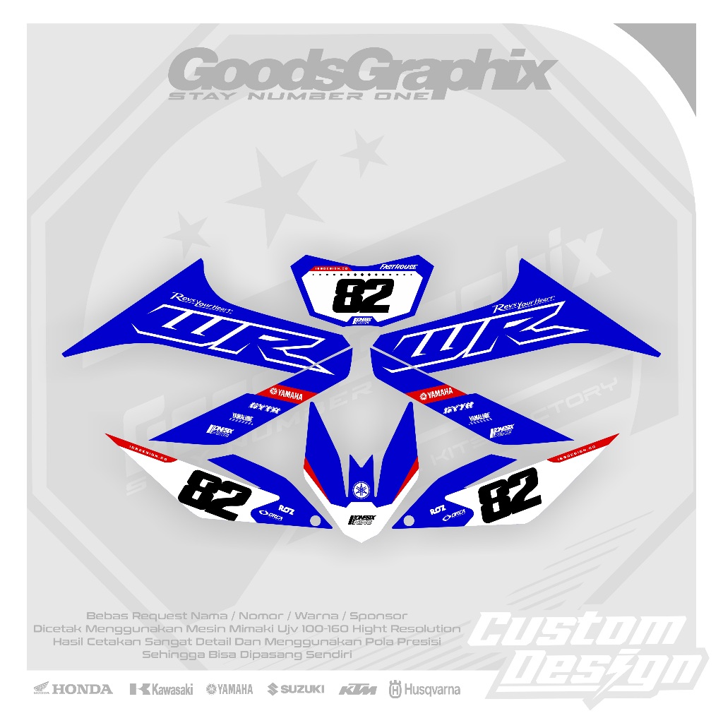 Striping Wr 155 superglossy - Decal wr 155 tebal