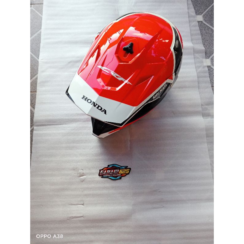 helm crf 150 original ahm