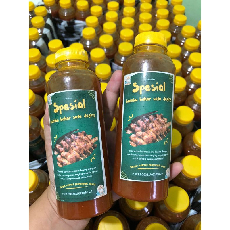 

Bumbu bakar sate 250 ml (Spesial)