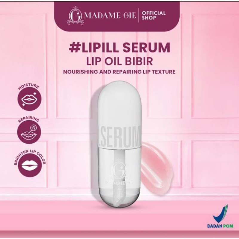 madame gie lipill serum bibir lip oil