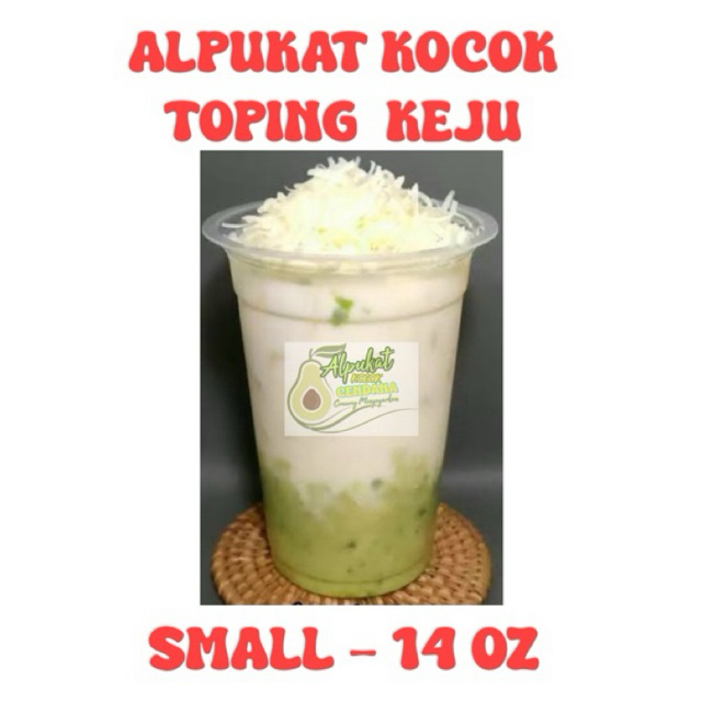 

ES ALPUKAT KOCOK TOPING KEJU - SMALL CUP 14 oZ