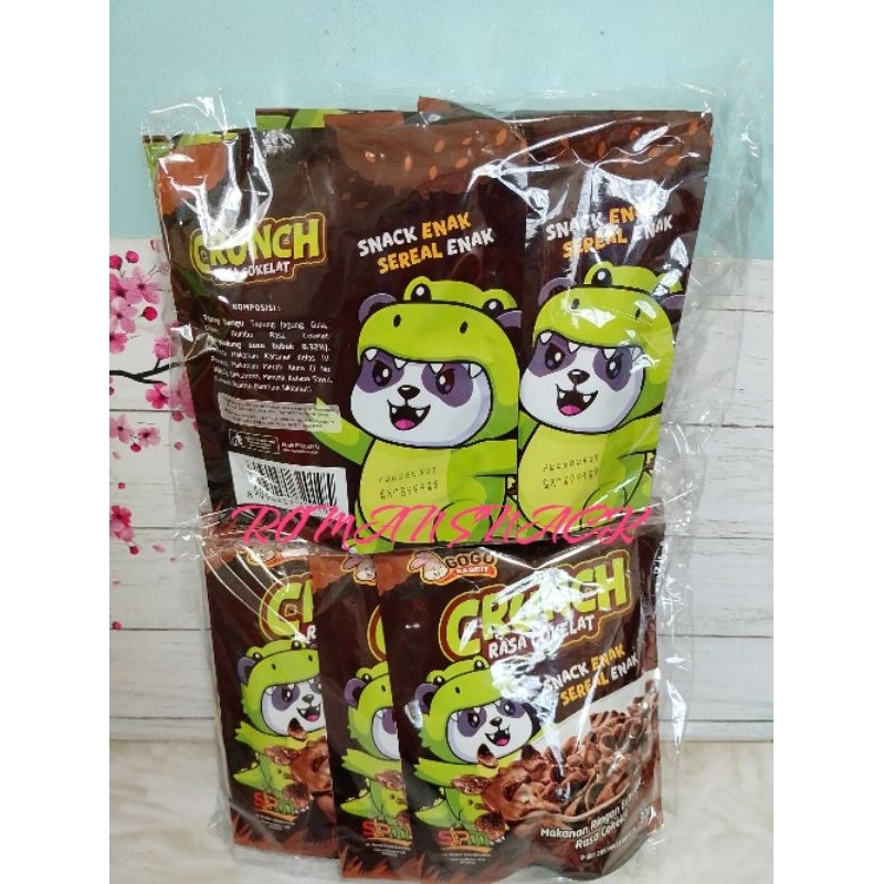 

TERBARU Gogo Crunch Rabbit 1 Pack isi 5 @30 Gram Rasa Coklat Cemilan MURMER Terjangkau