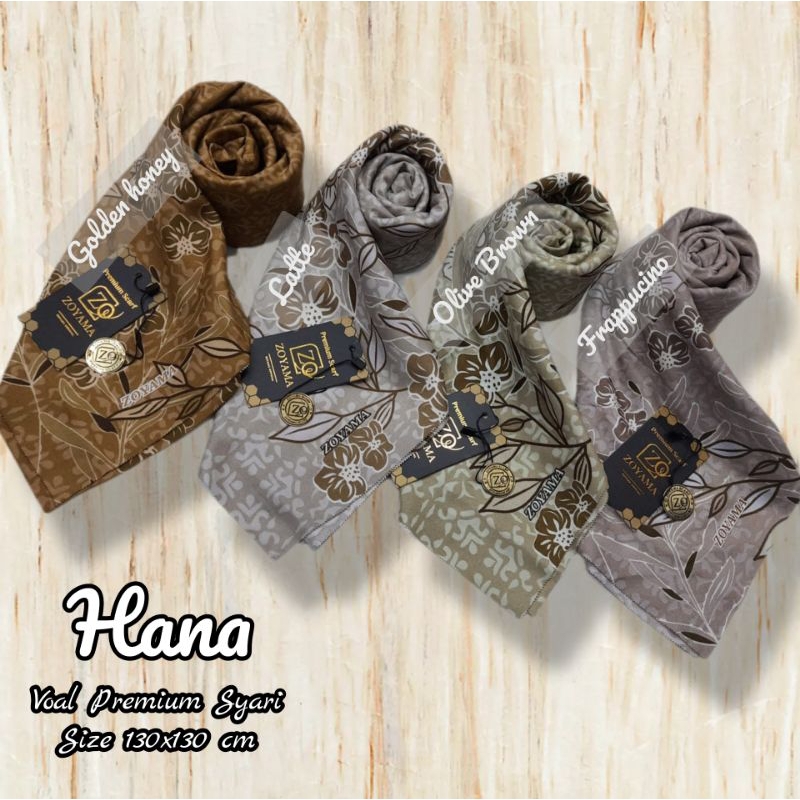 ZOYAMA Voal Premium Scarf Syari