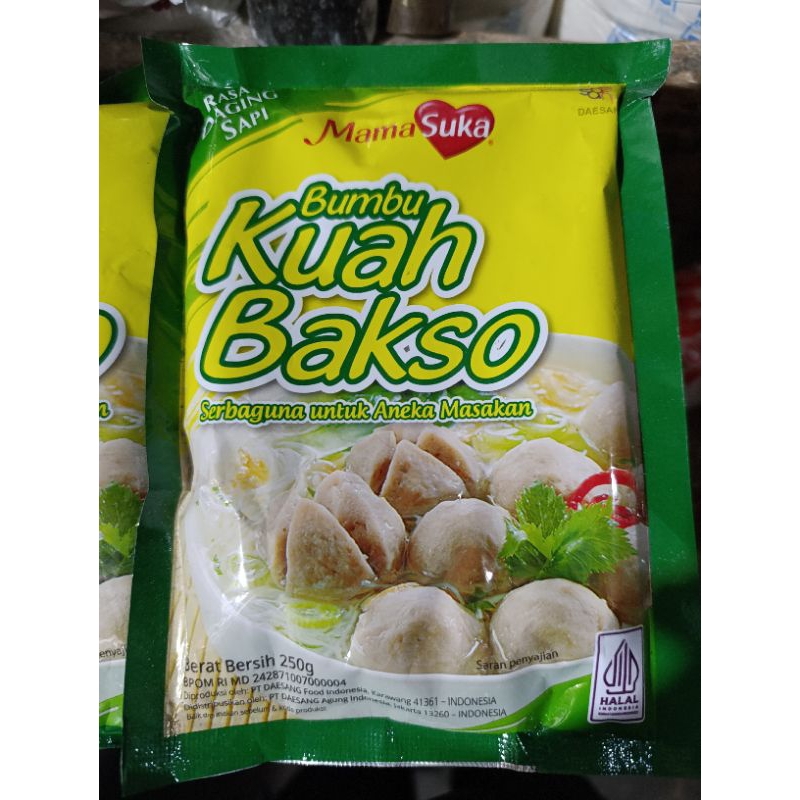 

BUMBU KUAH BAKSO MAMASUKA 250GRM