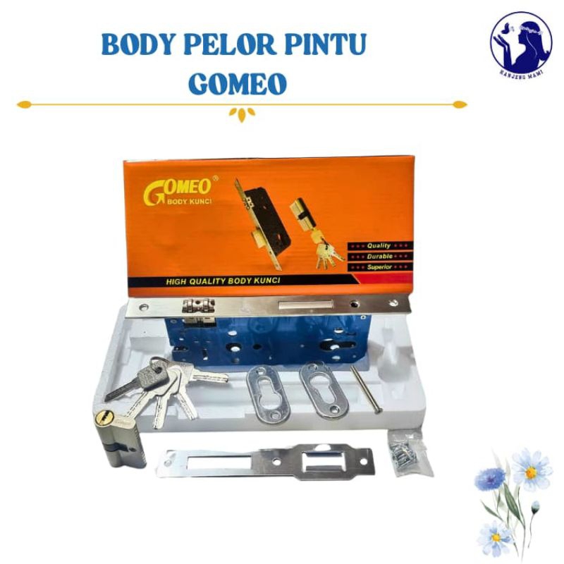 Body Pelor Pintu Kupu Tarung/Body kunci Merek Gomeo