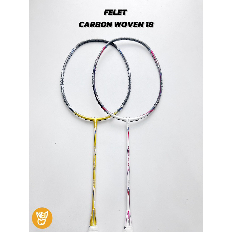 Raket Bulutangkis Felet Carbon Woven 18