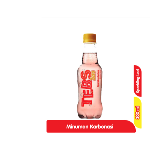

Tebs Zero Minuman Soda Sparkling Leci 300 ml