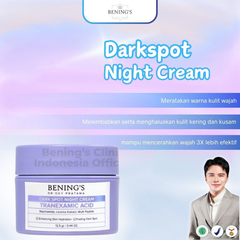 Exclusive Day Cream Bening's Clinic - Bening Skincare bening skincare dr oky pratama Benings Clinic
