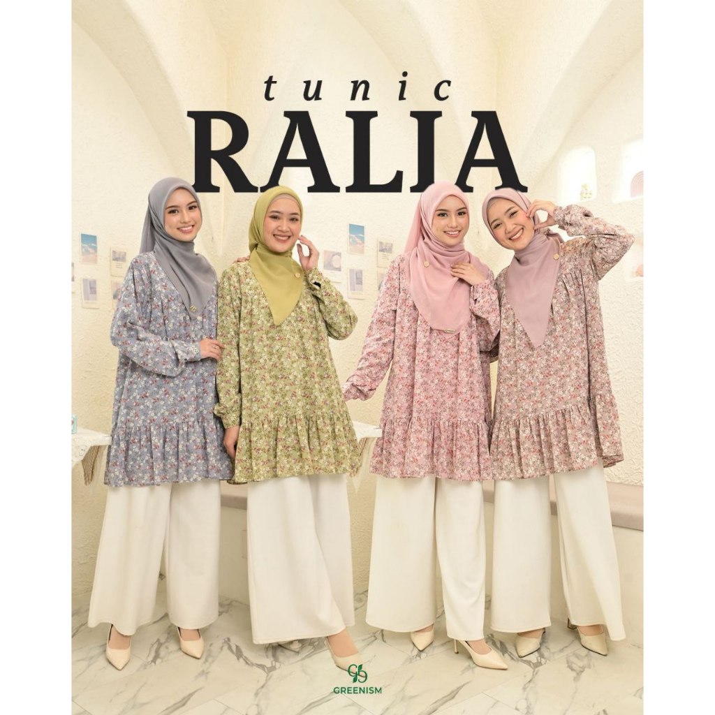 RALIA TUNIK BY GREENISM (TUNIK ONLY) |TUNIK