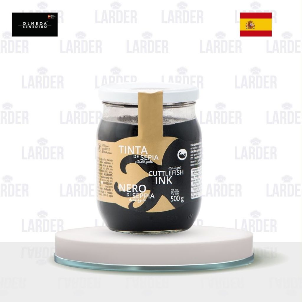 

OLMEDA Cuttlefish Ink 500gr Tinta Cumi Steril Untuk Bahan Makanan / Pewarna Makanan