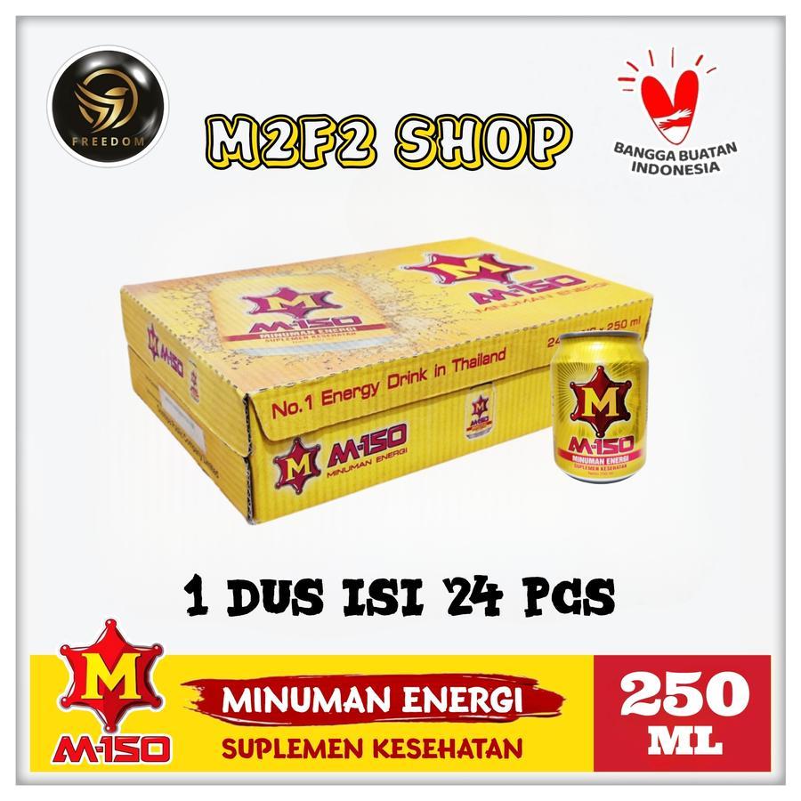 

M-150 Minuman Energi Suplement Kesehatan Kaleng | Can - 250 ml (Kemasan Karton)
