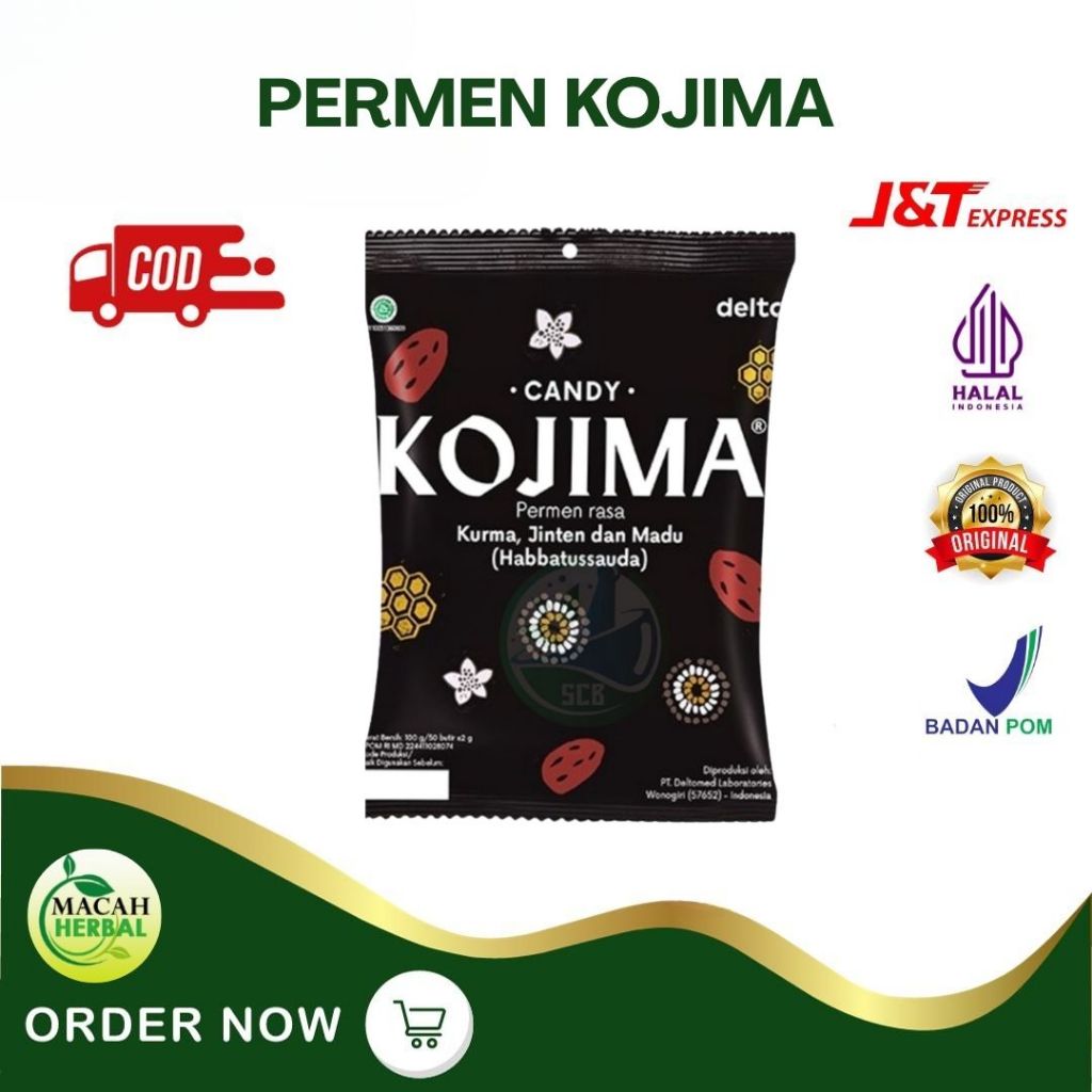 

PERMEN KOJIMA KURMA JINTEN MADU ISI 50 BUTIR