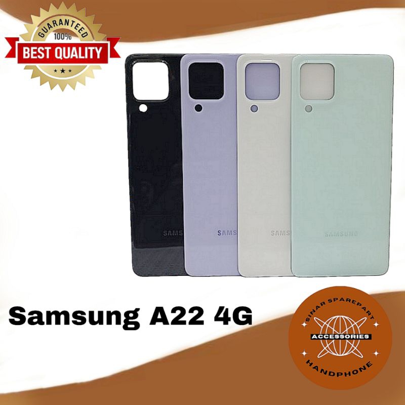 BACKDOOR BACK CASING BACKCOVER TUTUP BELAKANG SAMSUNG A22 4G A225F NEW