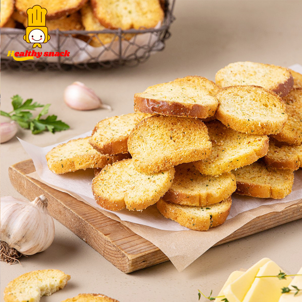 

【Ready】Biskuit Panggang untuk Sarapan Sehat & Bergizi Bawang Putih (Toasties With Garlic)