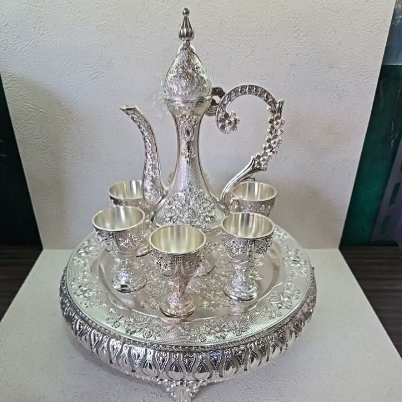 Teko Arab Set Aladin Antik