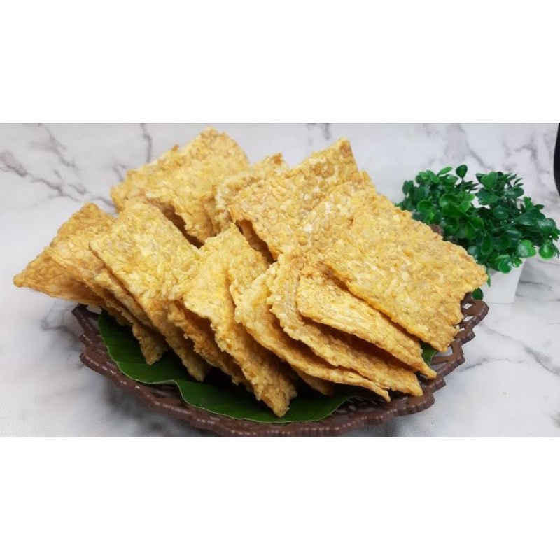 

cemilan Cianjur keripik tempe gurih renyah per 1kg