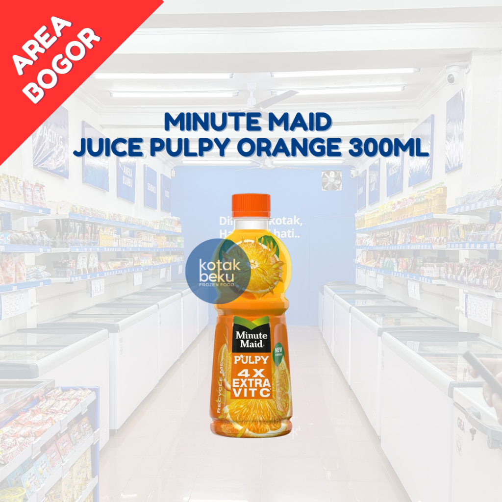 

MINUTE MAID JUICE PULPY ORANGE 300ML