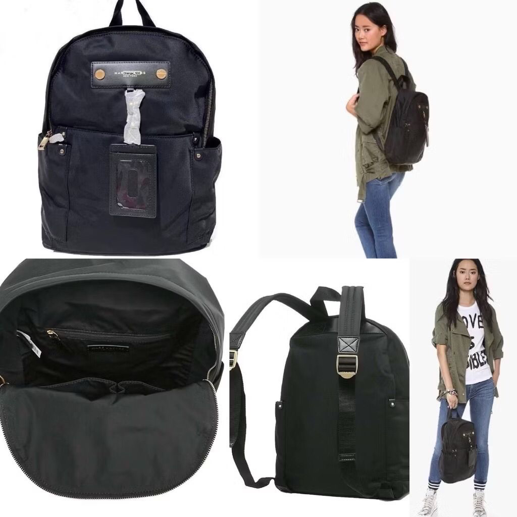 TAS RANSEL WANITA MJ PREPPY LARGE BACKPACK NYLON ORIGINAL