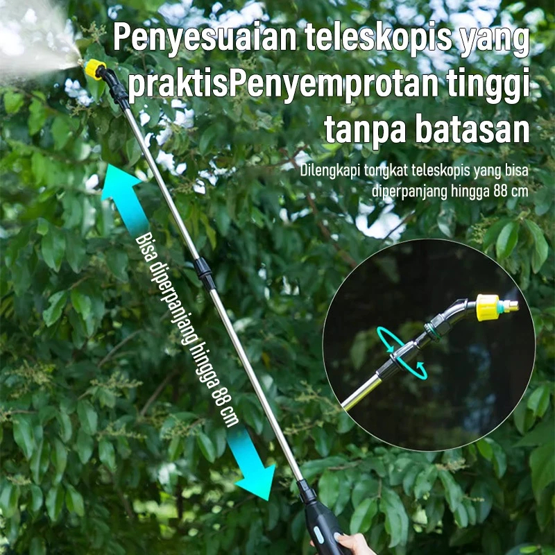 Semprotan Rumput Elektrik 8 Liter Sprayer Shoulder Type Semprot Cuci Mobil Gendong Sprayer Hama