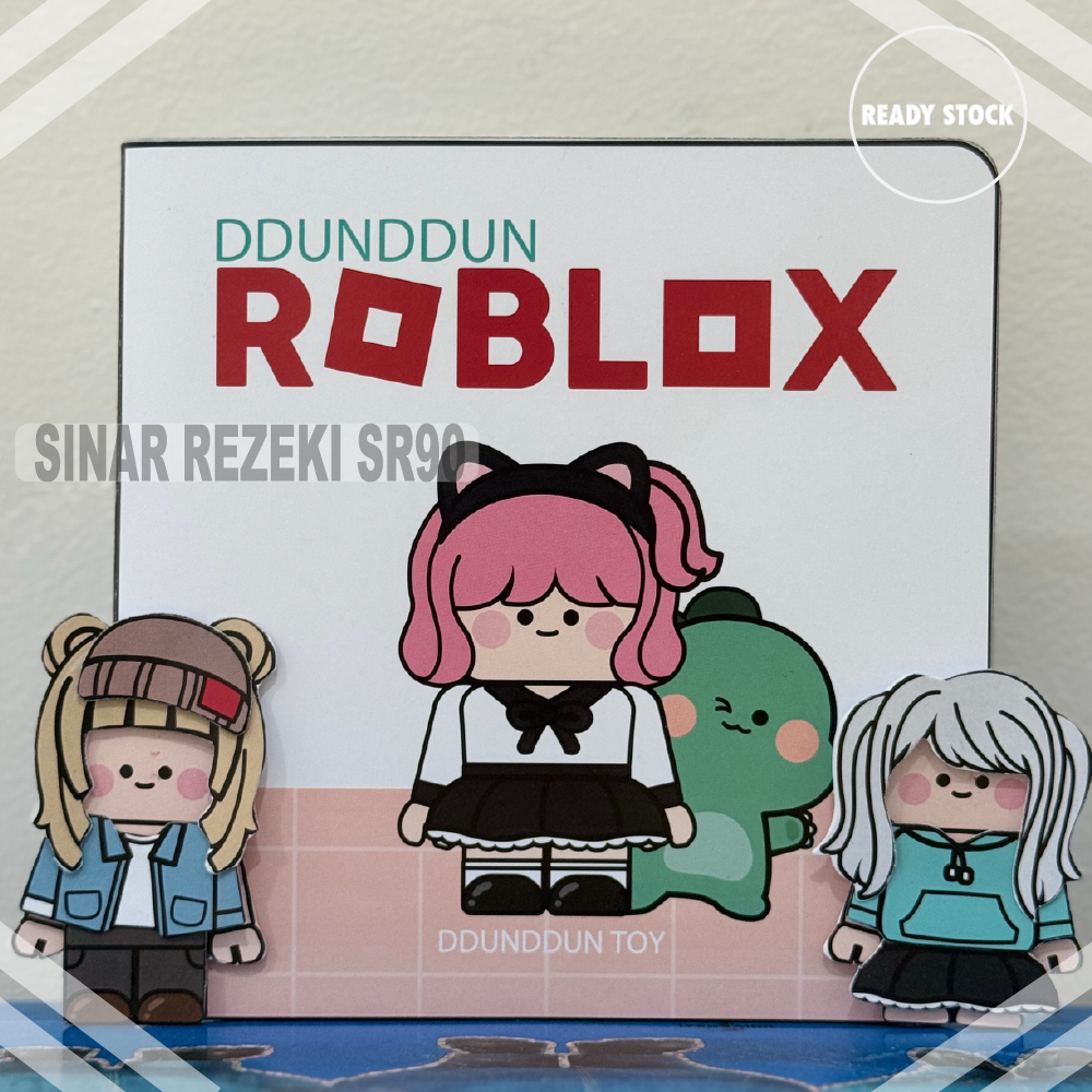 PAPER DOLLS HOUSE ROBLOX MAINAN EDUKATIF ANAK PEREMPUAN BONGKAR PASANG BONEKA KERTAS