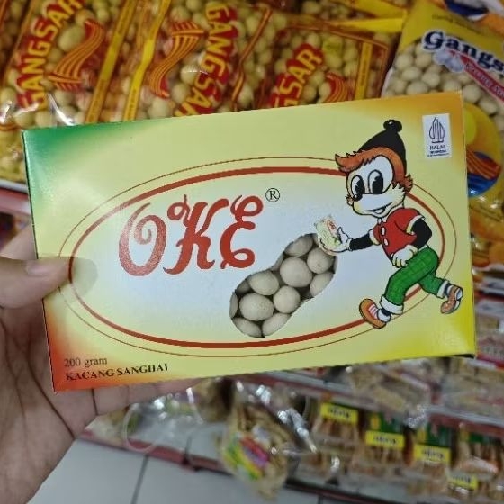 

250 Gram Kacang Shanghai OKE – Camilan Legendaris, Gurih & Renyah