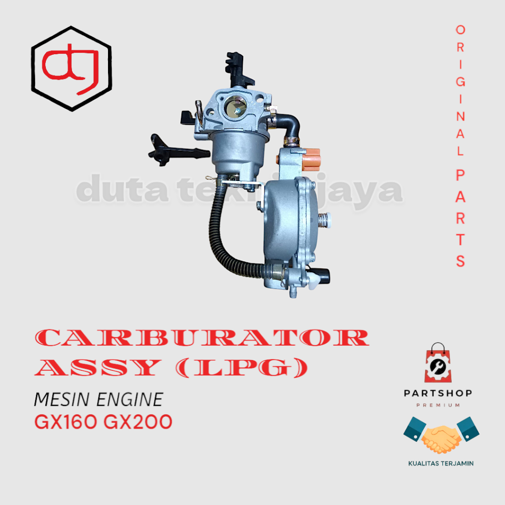 CARBURETOR LPG CABURATOR KARBU KABURATOR LPG MESIN ENGINE GX 160 GX200 CARBU GX