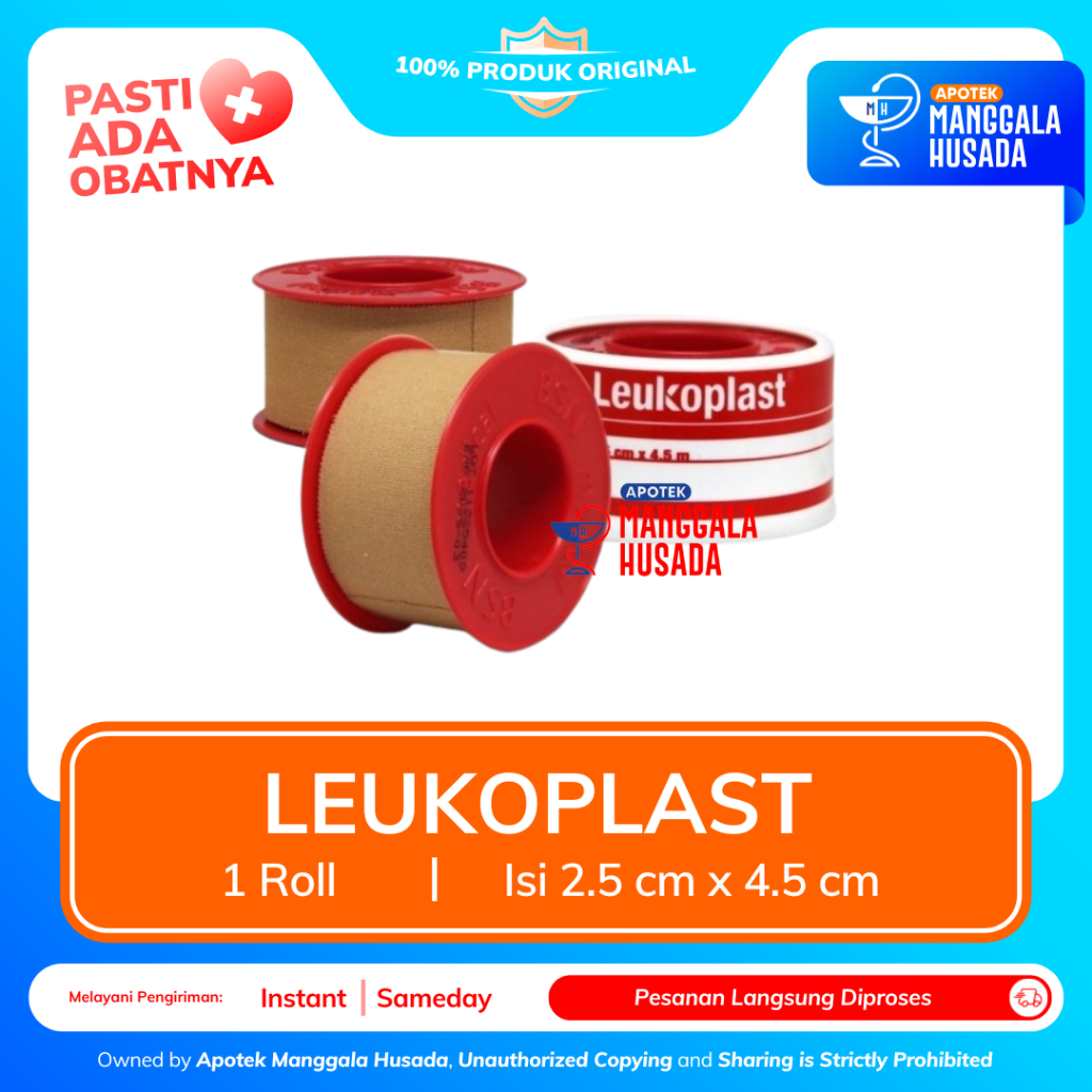 LEUKOPLAST 2.5 cm x 4.5 cm
