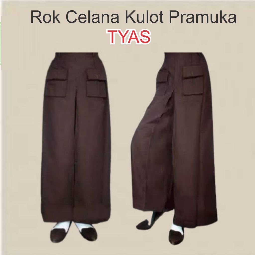 Seragam sekolah Rok Celana Kulot Pramuka Tyas