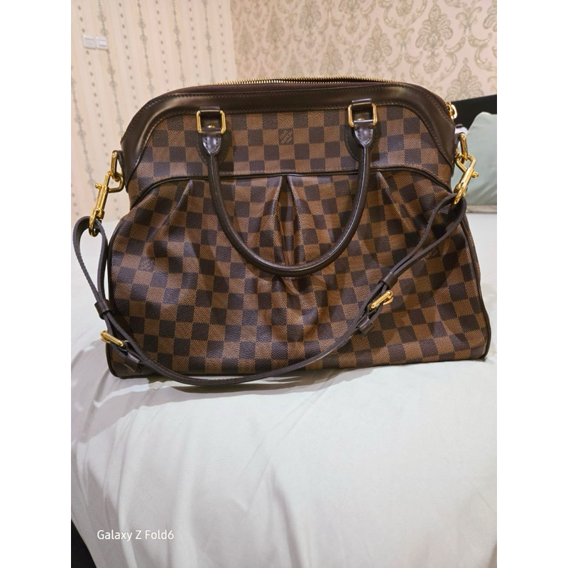 preloved lv* travi damier original