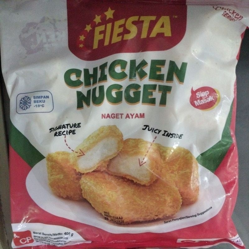 

Fiesta chicken nugget 250gr / 400gr