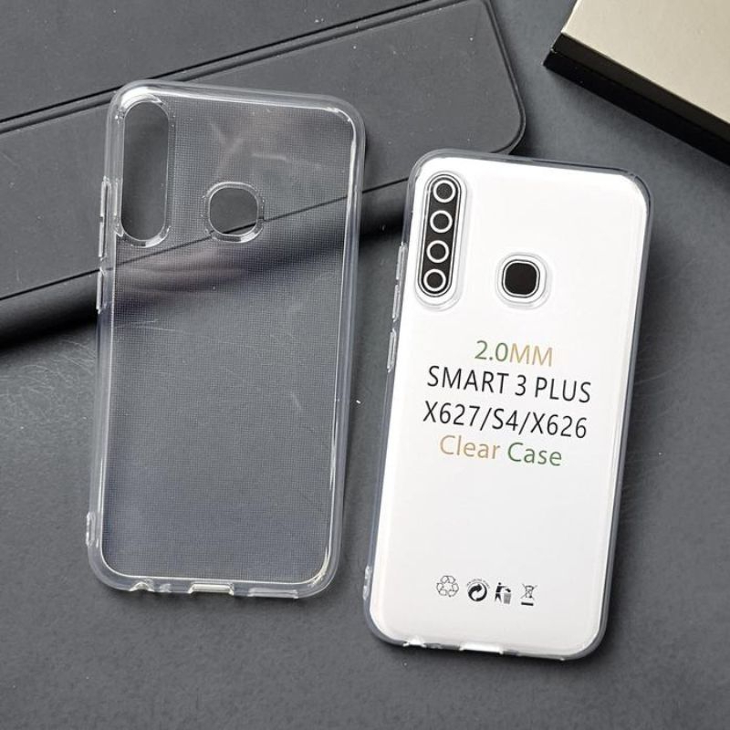 SINAR CLEAR CASE COMPATIBLE WITH INFINIX S4 S5/LITE HD BENING SOFTCASE SILIKON TRANPARAN JELLY CASE 