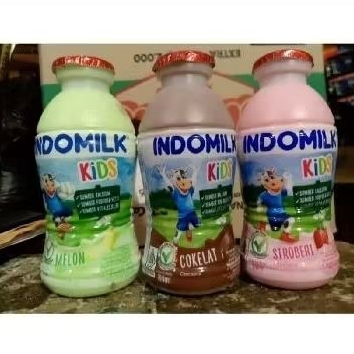 

Susu Indomilk botol 1 dus isi 24 x 190 ml