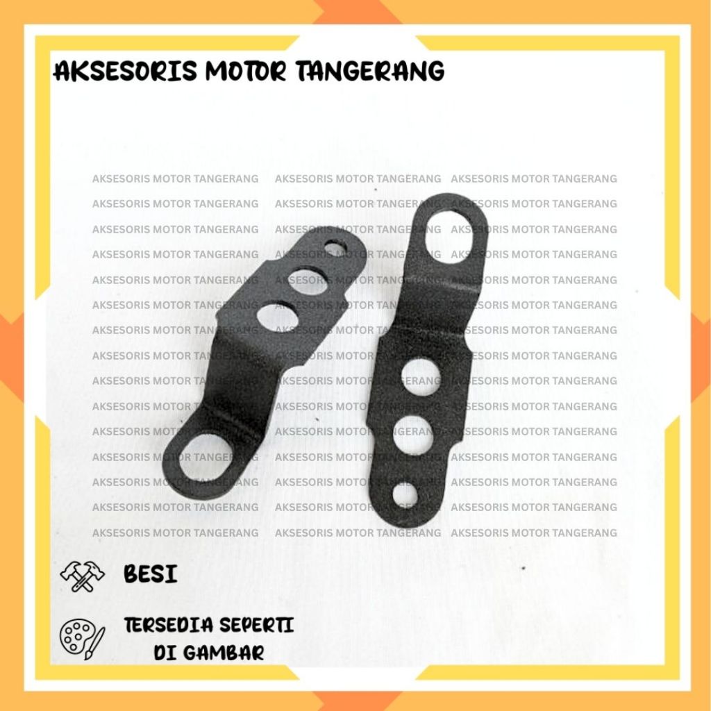 BRACKET BRAKET BREKET LAMPU VIXION DUDUKAN LAMPU TEMBAK VIXION OLD NVL NVA MODEL S BRAKET DUDUKAN LA