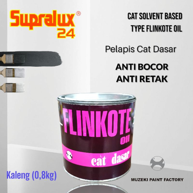SUPRALUX Cat Flinkote Oil Anti Bocor 0,8Kg (Kaleng)