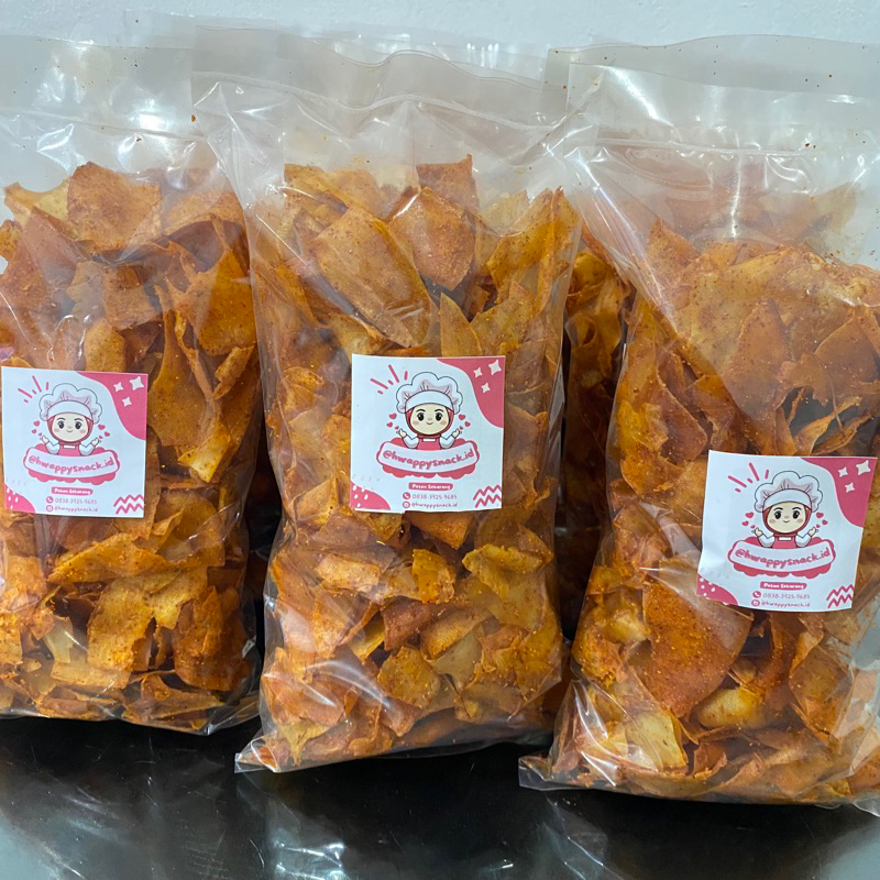 

Keripik Pedas Asin Gurih 200g