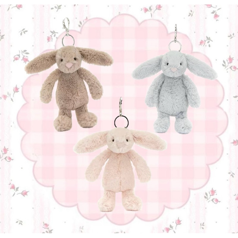 [FAST PO] JELLYCAT BASHFUL BUNNY BAG CHARM | jellycat original 100