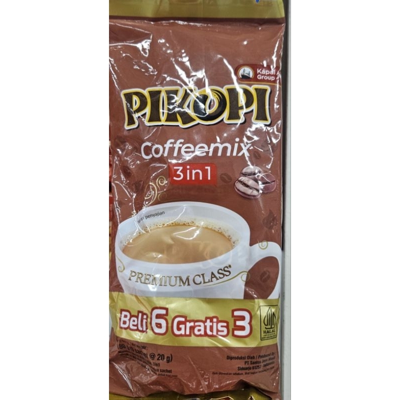 

PIKOPI COFFEEMIX 3IN1 ISI 9 SACHET