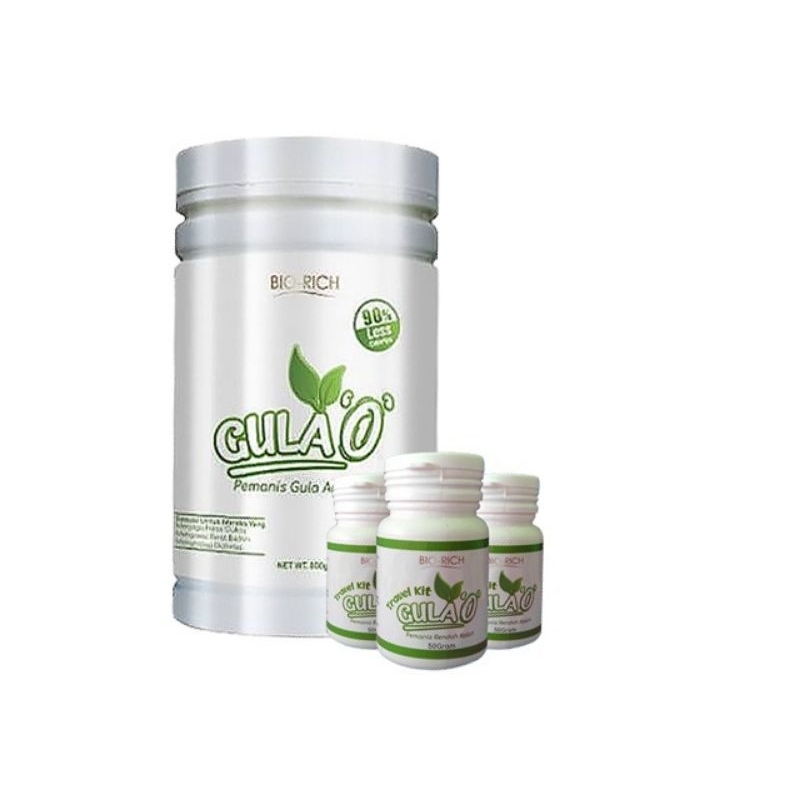 

Paket 25 Gula O dan Gula Go B'lock Pemanis Rendah Kalori | Panacea Medica