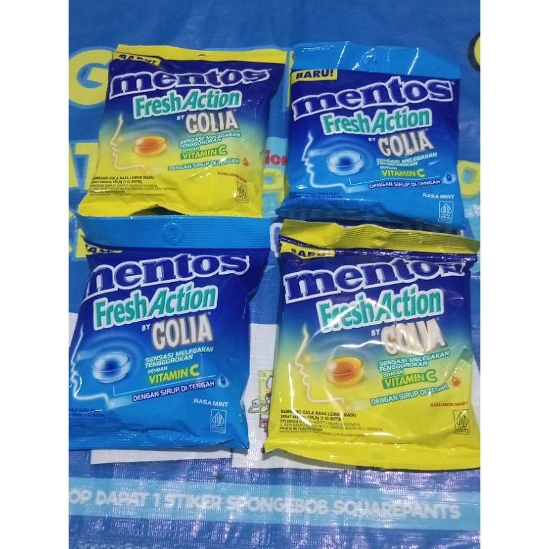 

MENTOS FRESH ACTION BY GOLIA DGN VIT C ISI 42 BUTIR /PACK