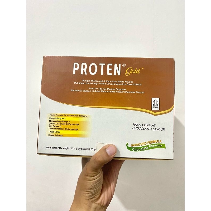 

PROTEN GOLD Susu Protein Formula Lengkap
