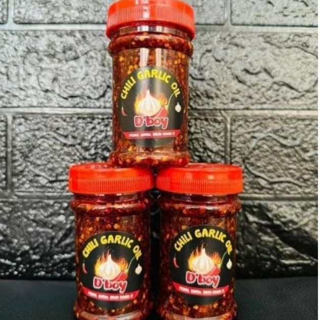 

Chili Oil D'boy 150ml Cabe Pedas