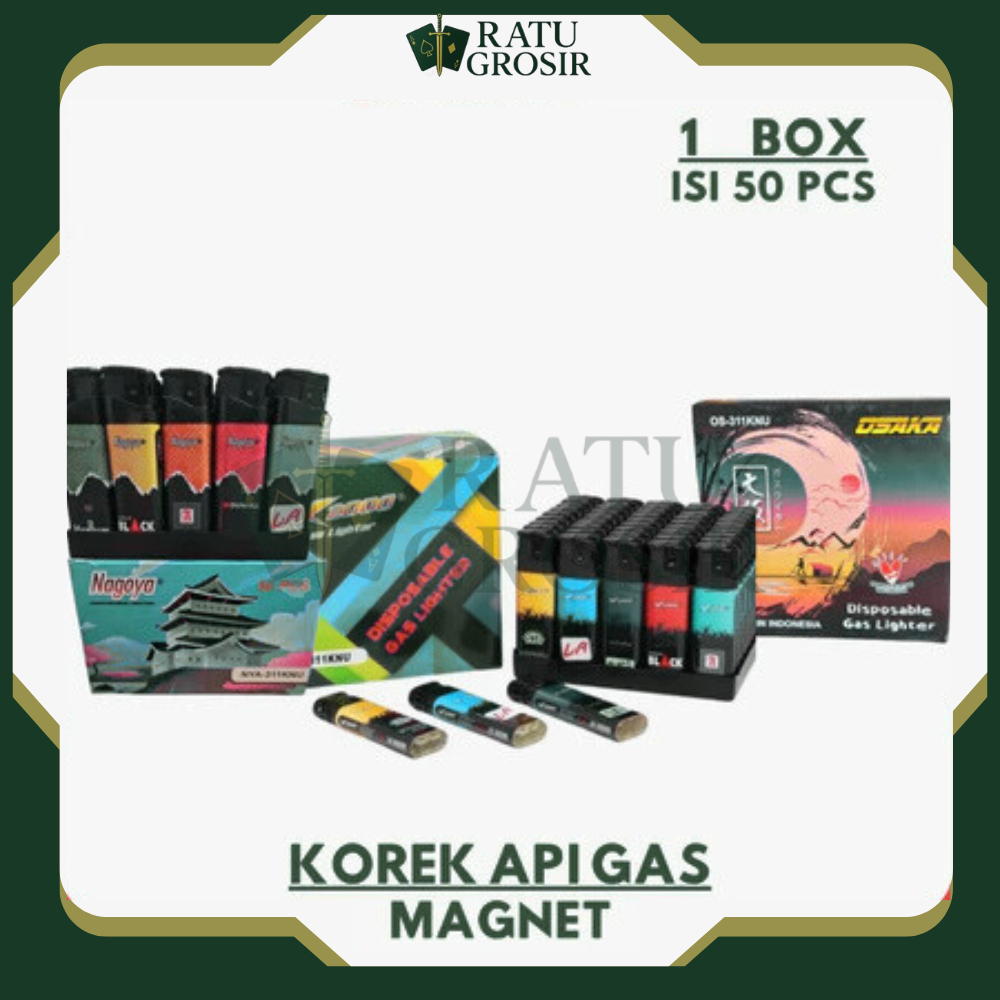 50 pcs korek gas magnet KOREK API GAS