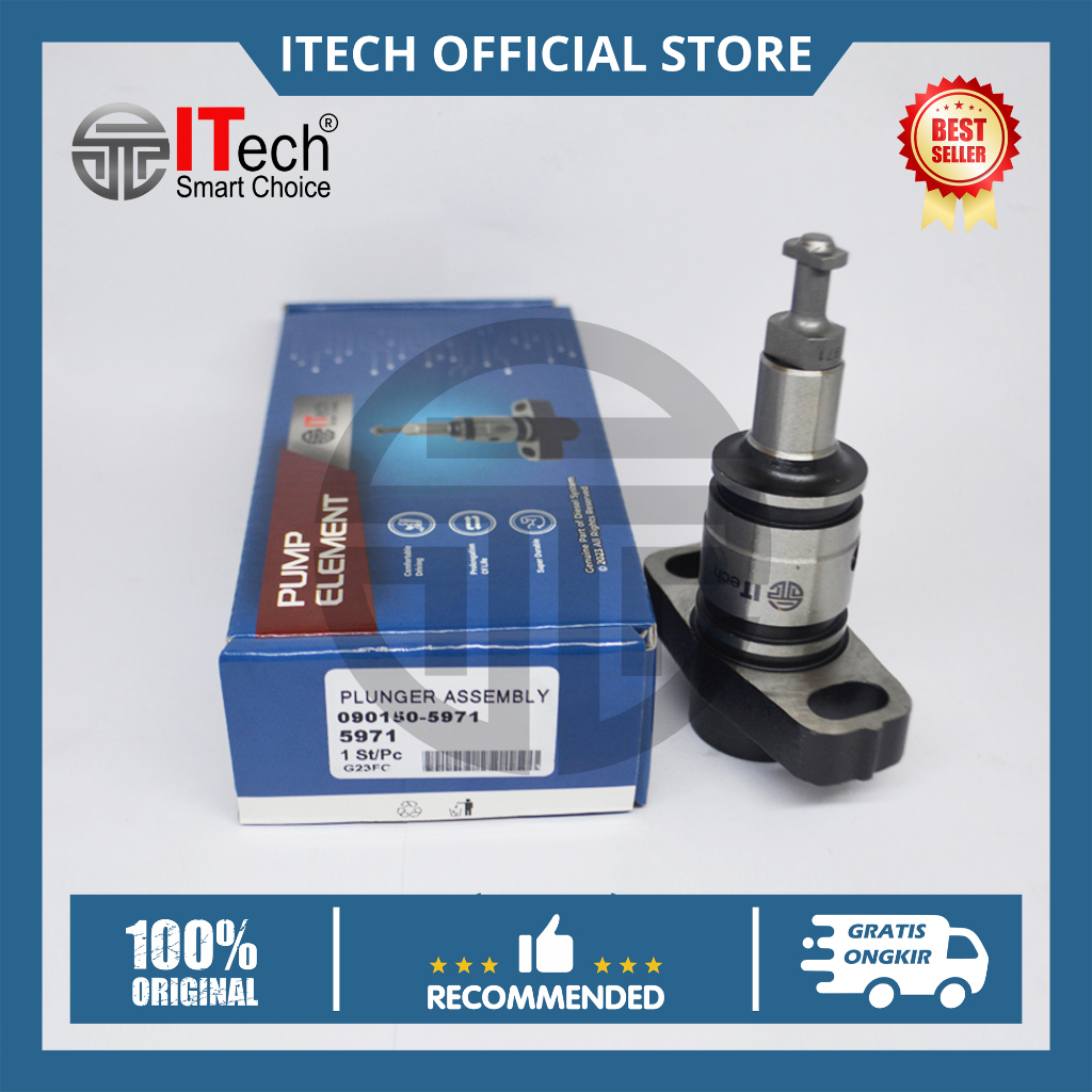 Plunger Hino Dutro 130HT Toyota Dyna 130 HT 5971 Asli ITech - Element Injection Pump Plunyer Blok Bo